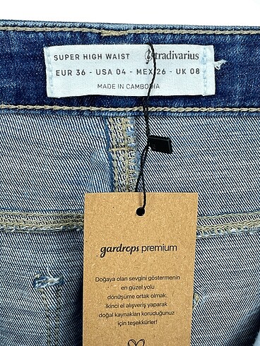 36 Beden çeşitli Renk Stradivarius Jean / Kot %70 İndirimli.