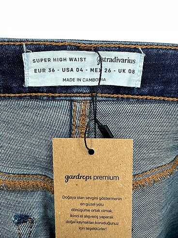 36 Beden çeşitli Renk Stradivarius Jean / Kot %70 İndirimli.