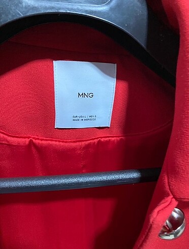 l Beden Mango Kırmızı Blazer Ceket