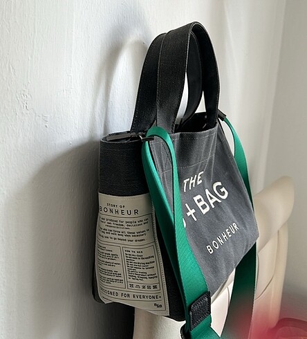 Diğer Orjinal Bonheur Bag (B+Bag) - Antrasit Renk