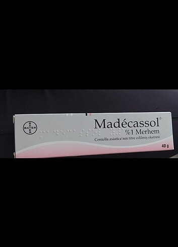 Madecassol merhem 