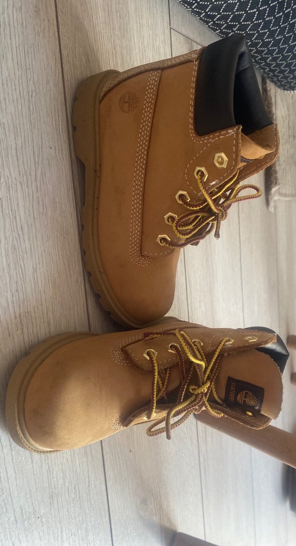 Timberland Waterproof Kahverengi Süet Erkek Çocuk Botu - Görsel 2