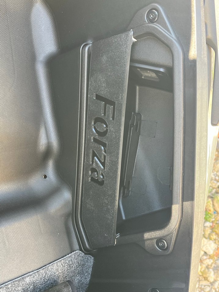 Forza Siyah sele altı avadanlık kapağı - Görsel 2