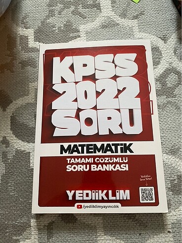 kpss 2022 yediiklim matematik tamamı çözümlü soru bankası