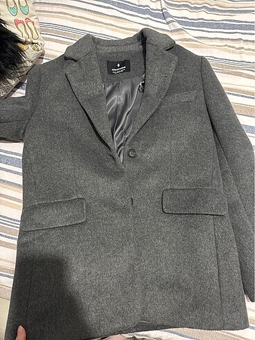 s Beden gri Renk gri blazer ceket