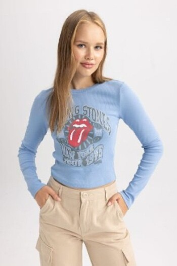 Rolling Stones Uzun Kollu Mavi Bluz