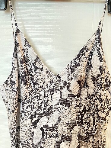 H&M H&M saten elbise