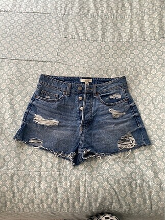 H&M yüksek bel mom jean