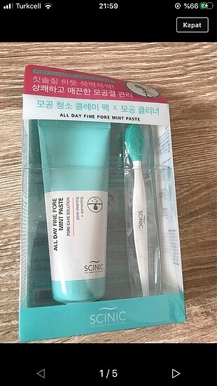 Scinic all day fine pore gözenek temizleyici