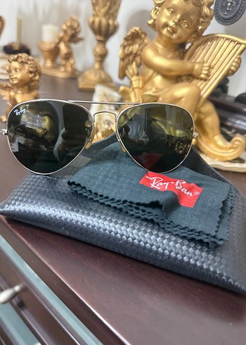 Ray-Ban Gri Klasik Kadın Güneş Gözlüğü - Görsel 2