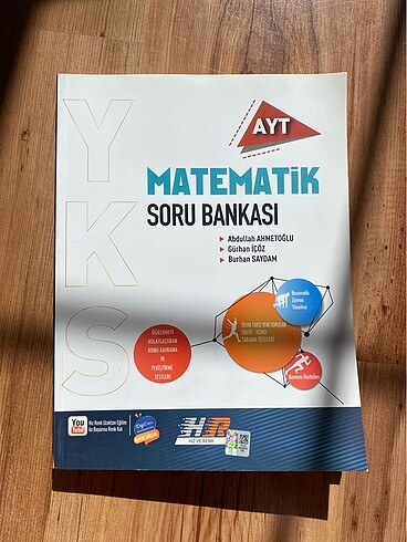 sıfır bomboş yeni alınmış ayt matematik soru bankası hız ve renk