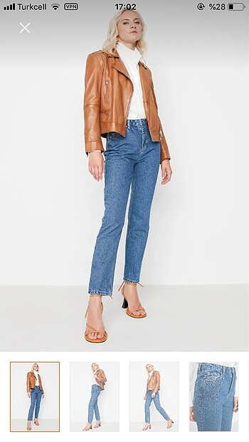 Straight jean ve kaşe etek 2 li ürün