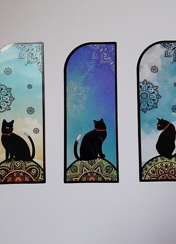3 lü kitap ayraçı 