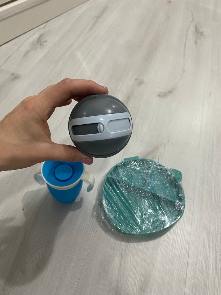 Munchkin bardak suluk + Chico suluk+ silikon mama kabı - Görsel 5