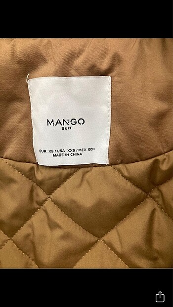 xs Beden Mango kaban
