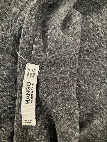 s Beden gri Renk Mango tshirt