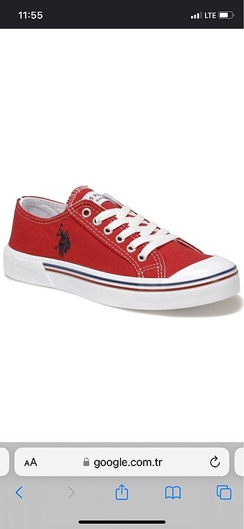 Polo kırmızı converse