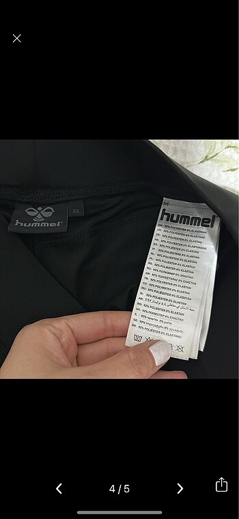 xs Beden siyah Renk Hummel eşofman altı