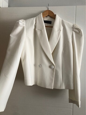 Crop blazer