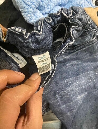 3-6 Ay Beden Bebek jean