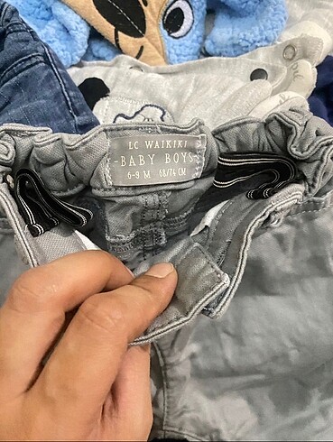 3-6 Ay Beden çeşitli Renk Bebek jean