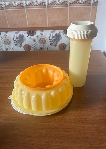 Sarı Pastel Plastik Mutfak Seti - Görsel 3