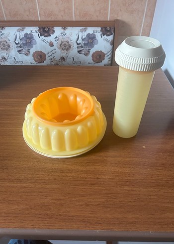 Sarı Pastel Plastik Mutfak Seti - Görsel 4