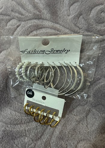 Siyah Boncuklu Kadın Saç Aksesuarları Seti - Görsel 11