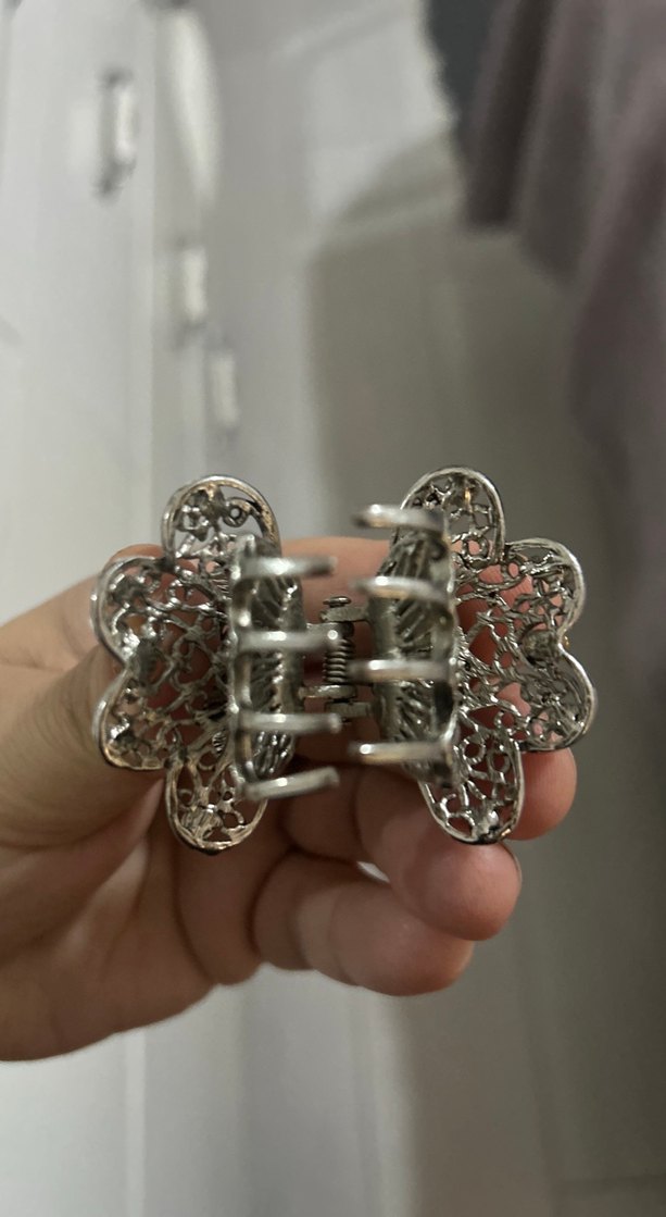 Siyah Boncuklu Kadın Saç Aksesuarları Seti - Görsel 4