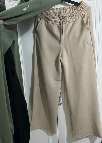 Kadın Pamuklu Salaş Sweatpantler - Görsel 6