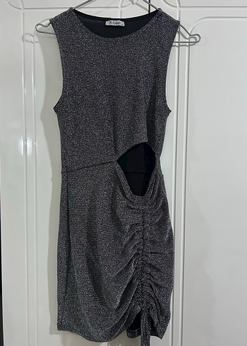 Kısa elbise sımlı - Görsel 3