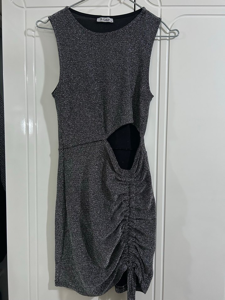 Kısa elbise sımlı - Görsel 3