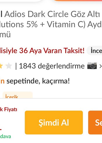 Beden Adios Dark Circle Göz Serumu