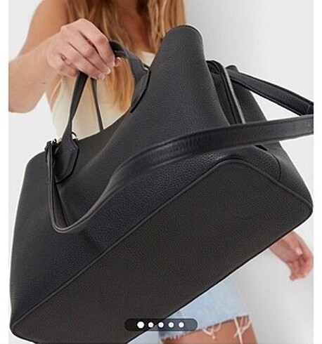 Stradivarius Stradivarius Bölmeli Tote Çanta