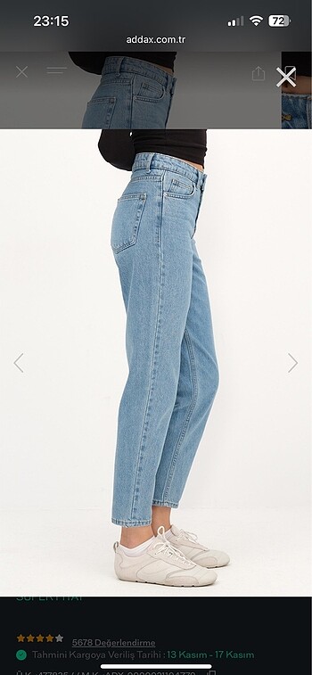 Addax mom jean - Görsel 6