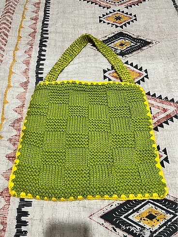 Astarlı örgü çanta
 - Görsel 2