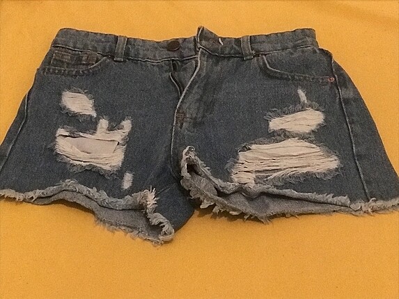 Diğer Mini şort, jean şort