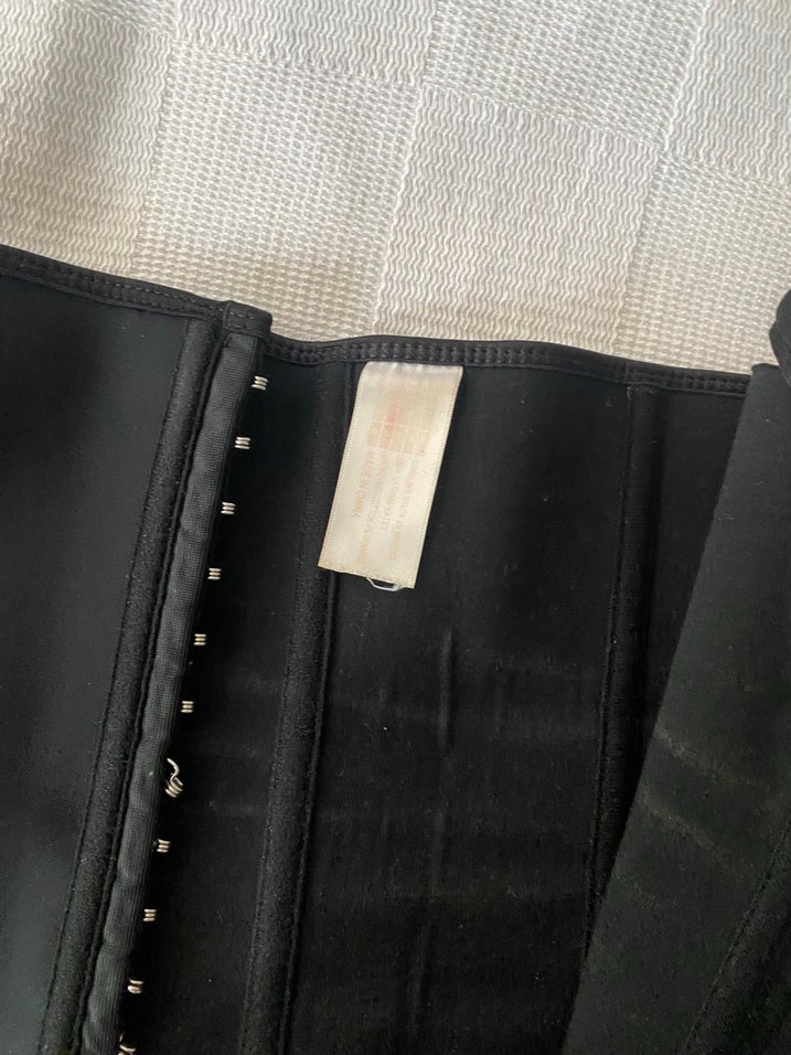 Siyah Fitted Hem Midi Hem Korsesi - Görsel 2