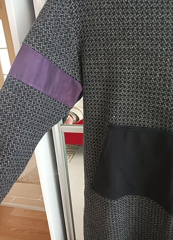xl Beden gri Renk Kışlık elbise 