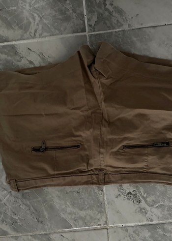 Keten Bermuda Şort - Görsel 2