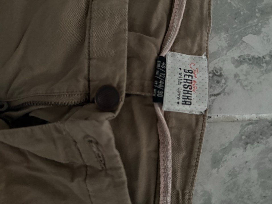 Keten Bermuda Şort - Görsel 3