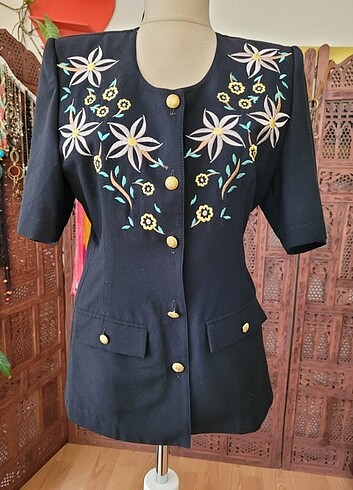 nakış işlemelivintage ceket