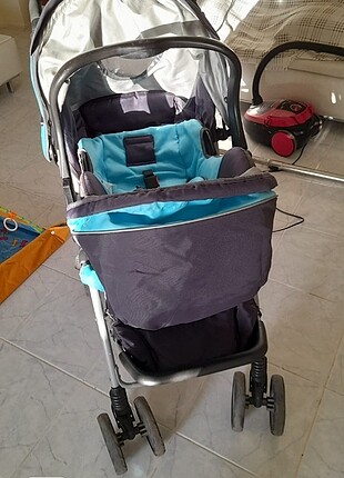 0 - 13 kg Beden mavi Renk Kraft ana kucagi ve bebek arabası