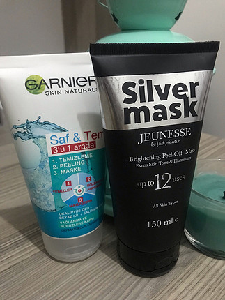Garnier Garnier Saf ve Temiz 3?ü 1 arada & Jeunesse Silver Mask