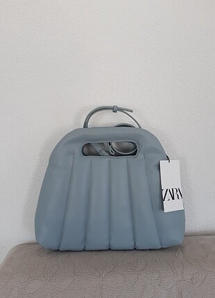 Zara mavi çanta 