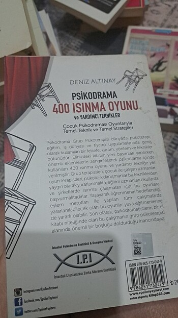  Beden Psikodramada 400 İsınma oyunu