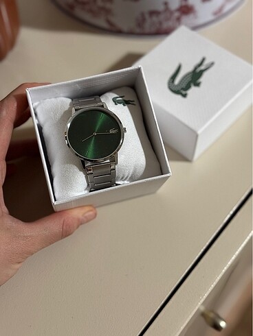 Orijinal Lacoste erkek saat