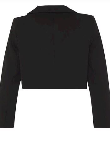 Trendyol & Milla Siyah Düğmeli Kadın Midi Blazer