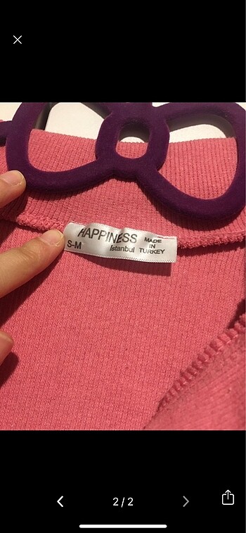 Happiness Pembe bluz
