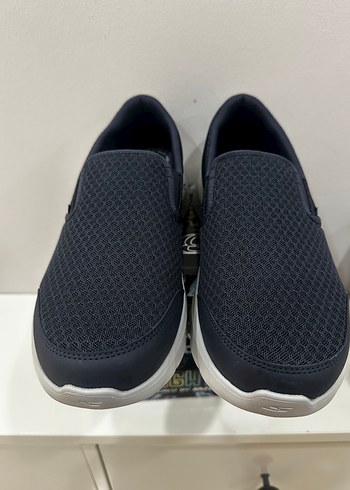 Skechers Gri Erkek Spor Ayakkabı Velcro Detaylı